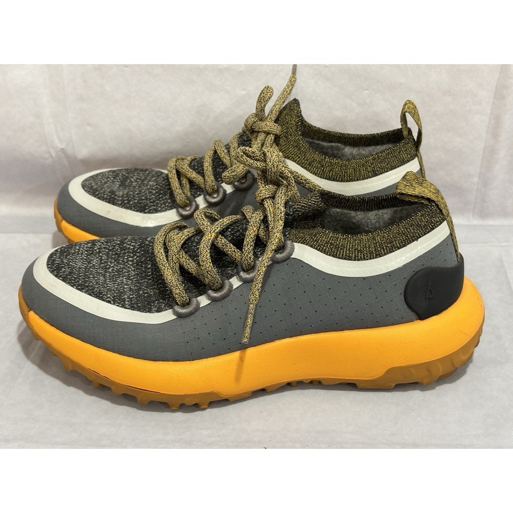 Allbirds Shoes Trail Runner SWT Medium Women's Size 6.5 Orange Grey Gray Clean